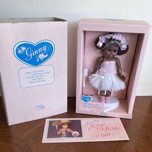 Vintage Vogue Ginny Doll Classic Ballerina 71-3260 African American Box 8"